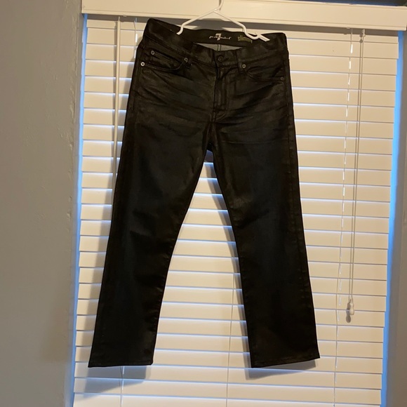 Black 7 for all mankind jeans size 29. - Picture 1 of 6